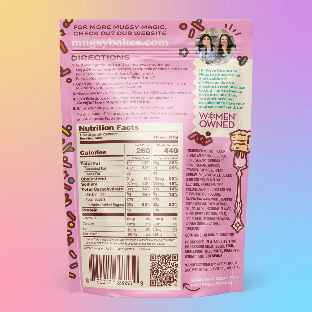 Birthday Mug Cake Mix