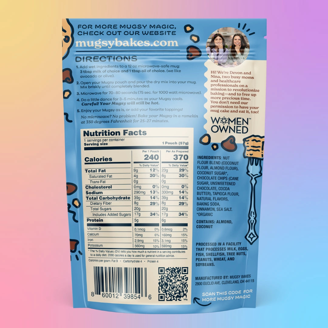 Chocolate Chip Mug Cake Mix