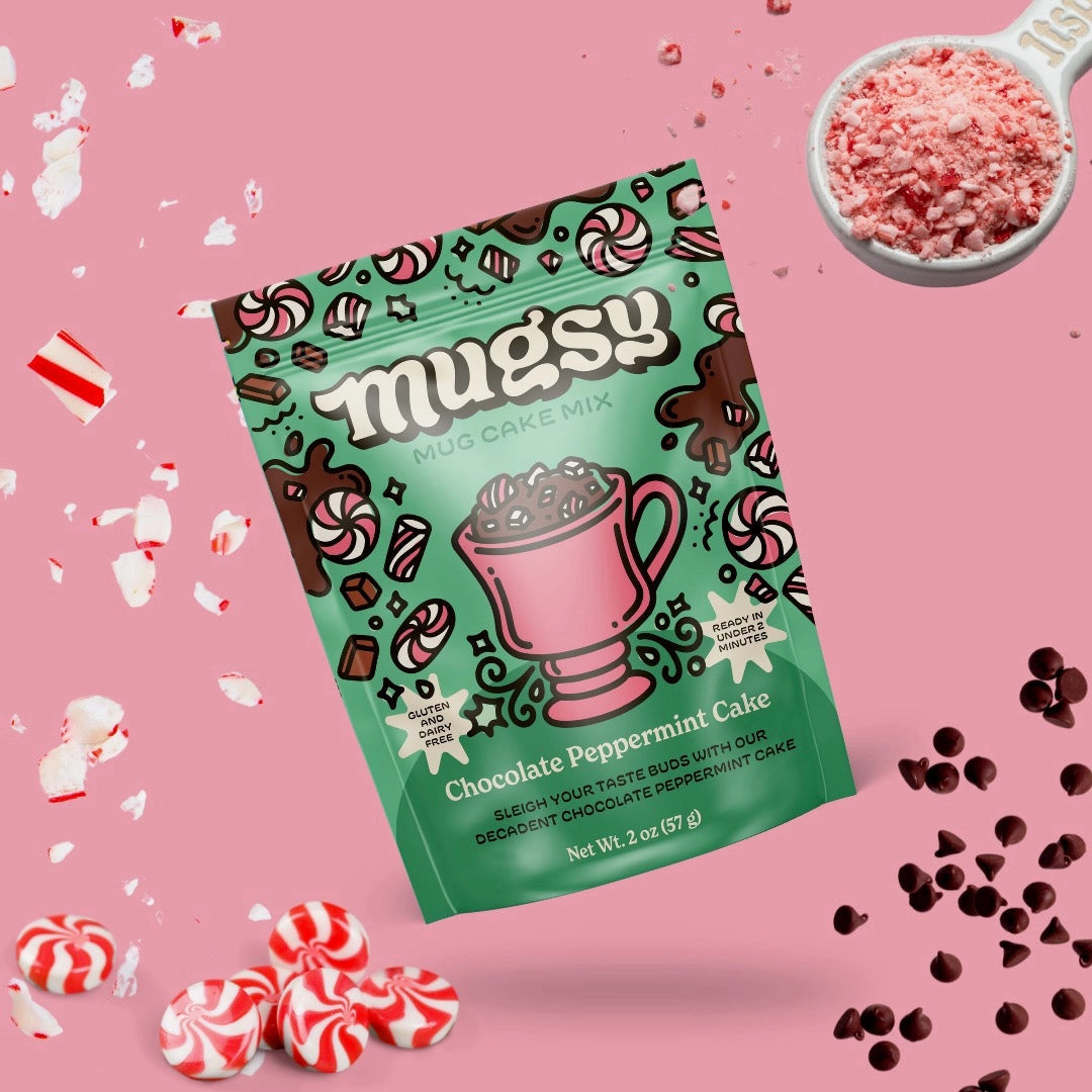 Chocolate Peppermint Mug Cake Mix