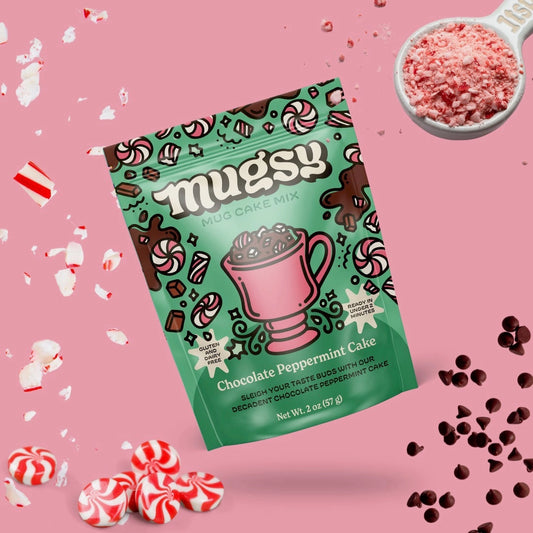 Chocolate Peppermint Mug Cake Mix