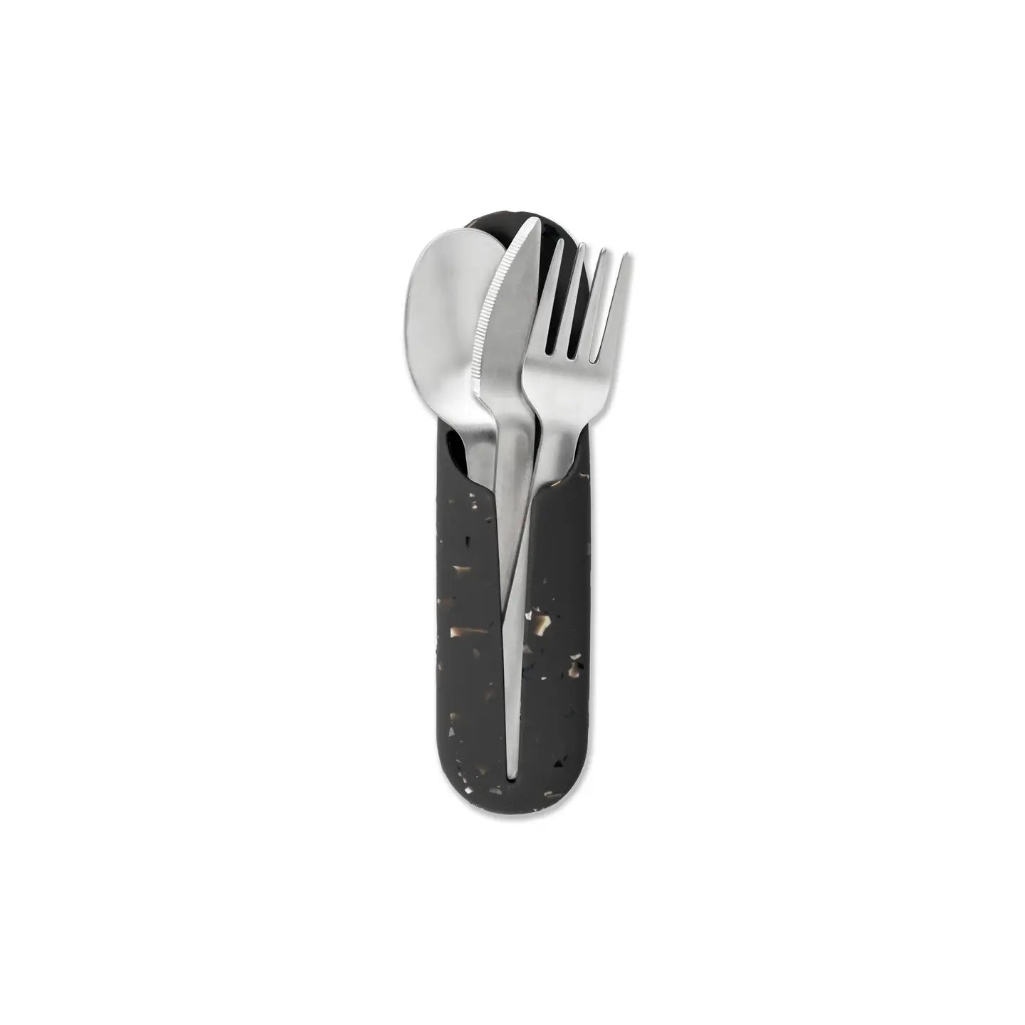 Stainless Steel Utensil Set - Terrazzo Charcoal