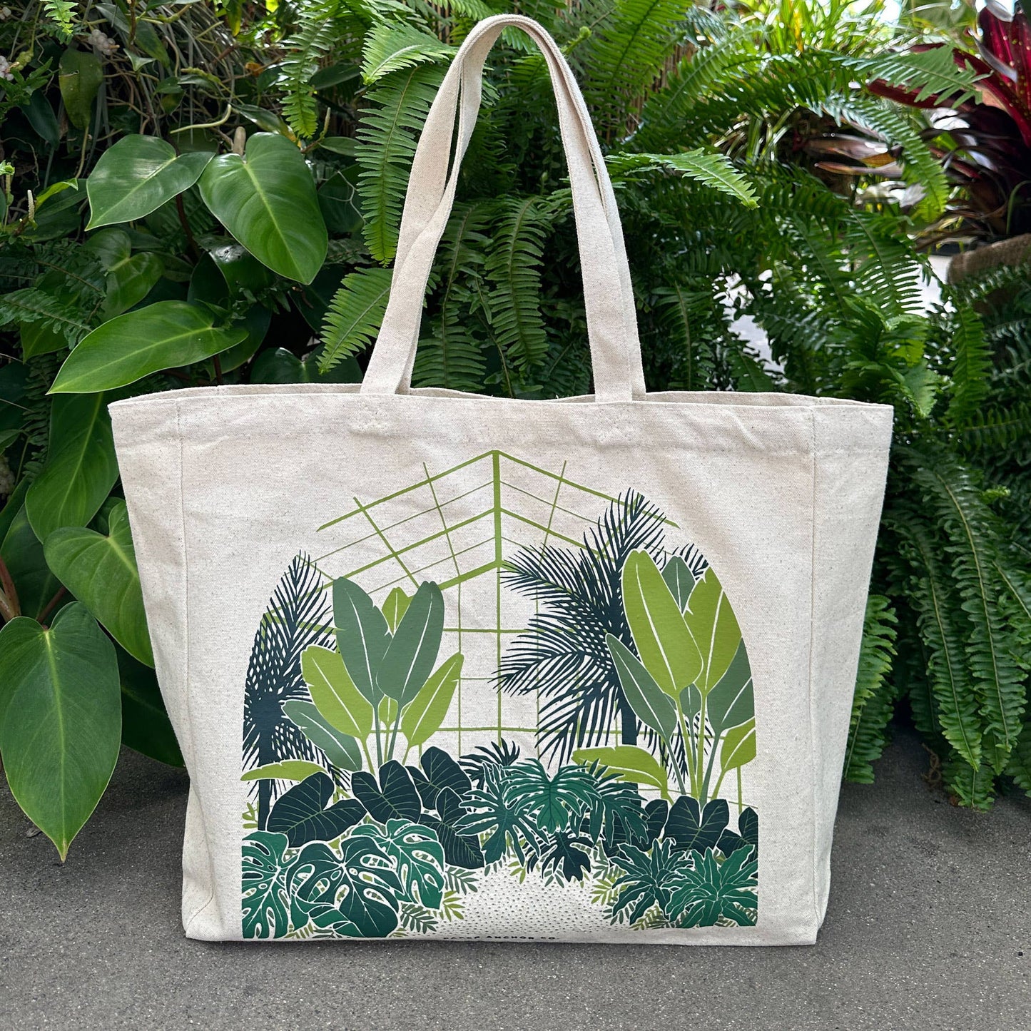 Tropical Conservatory Tote Bag