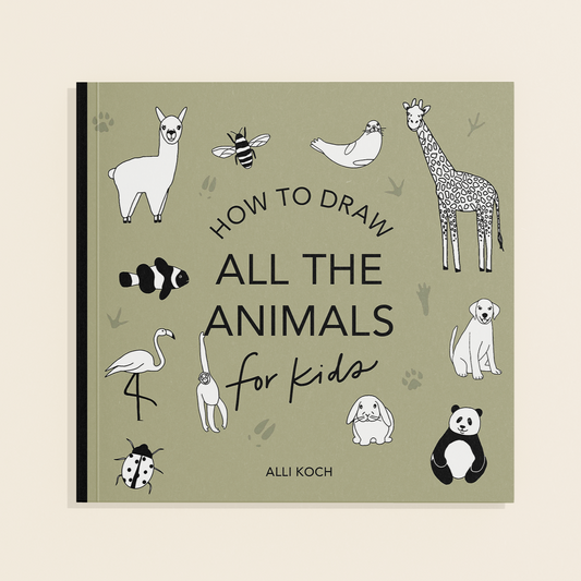 All the Animals: How to Draw Books for Kids