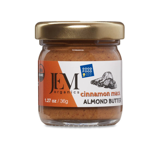 1.27 oz JEM Organics Cinnamon Maca Almond Butter