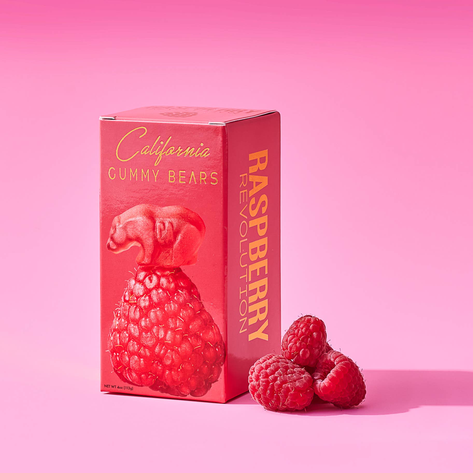 Raspberry Revolution Gummy Bears