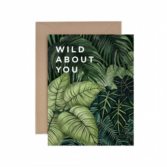 Wild About You Greeting Card