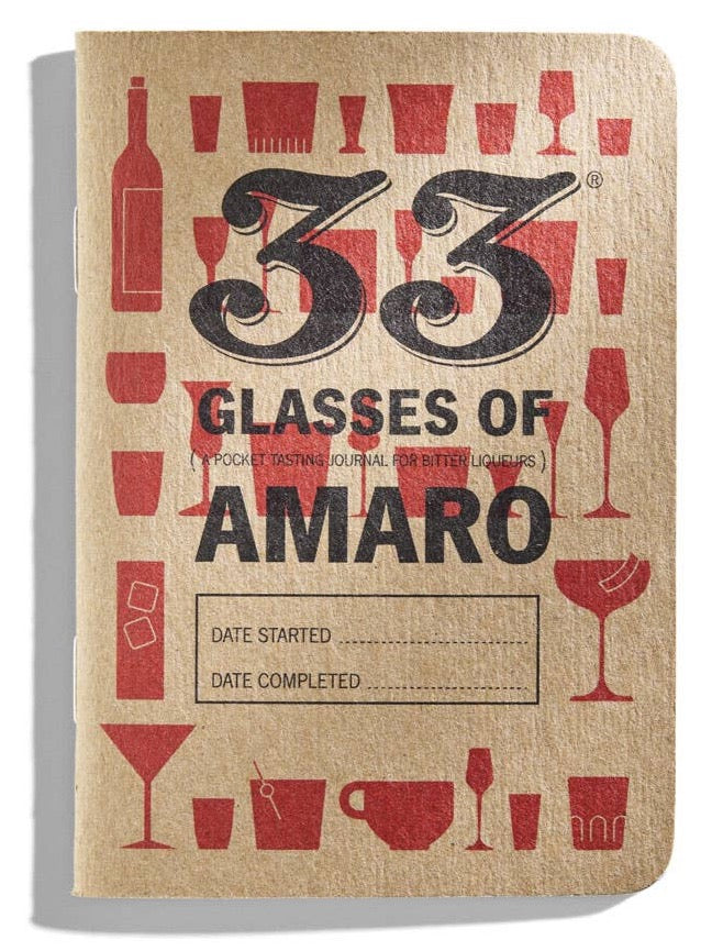 33 Glasses of Amaro