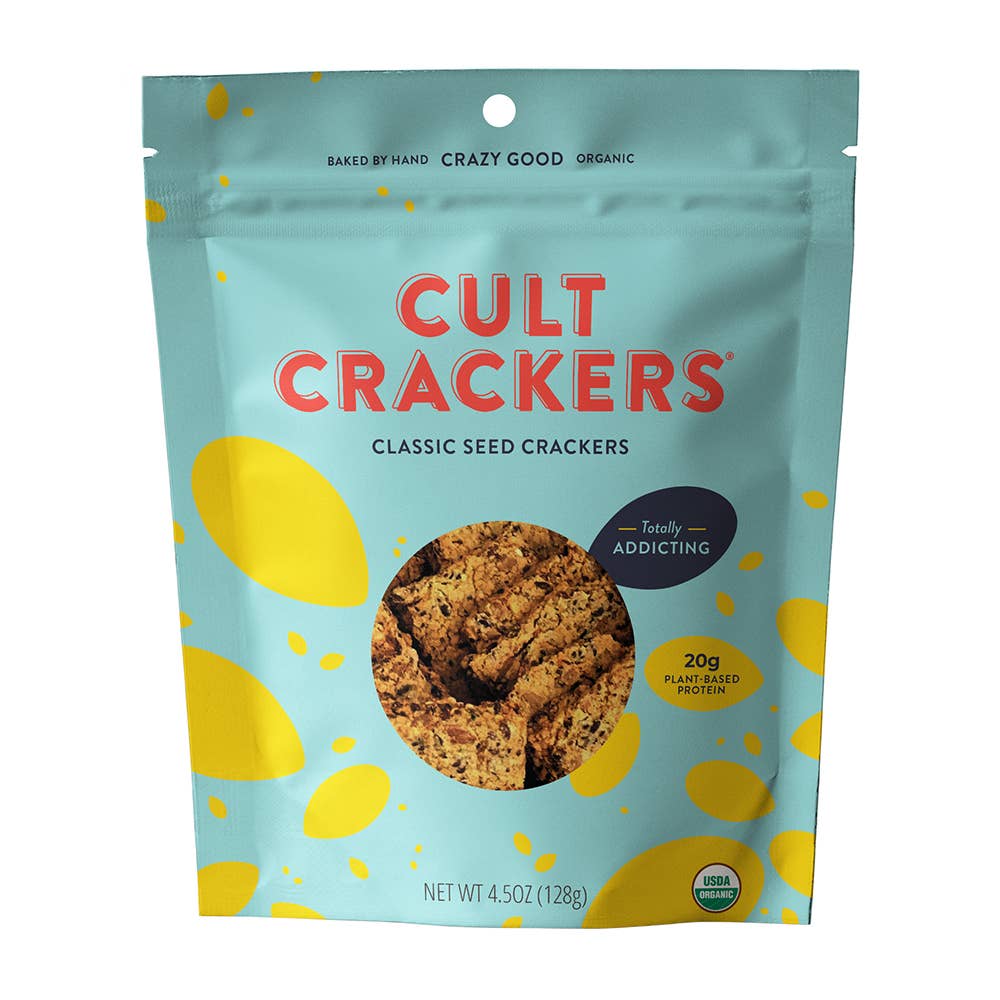 Classic Seed Crackers Organic Gluten Free Snacks