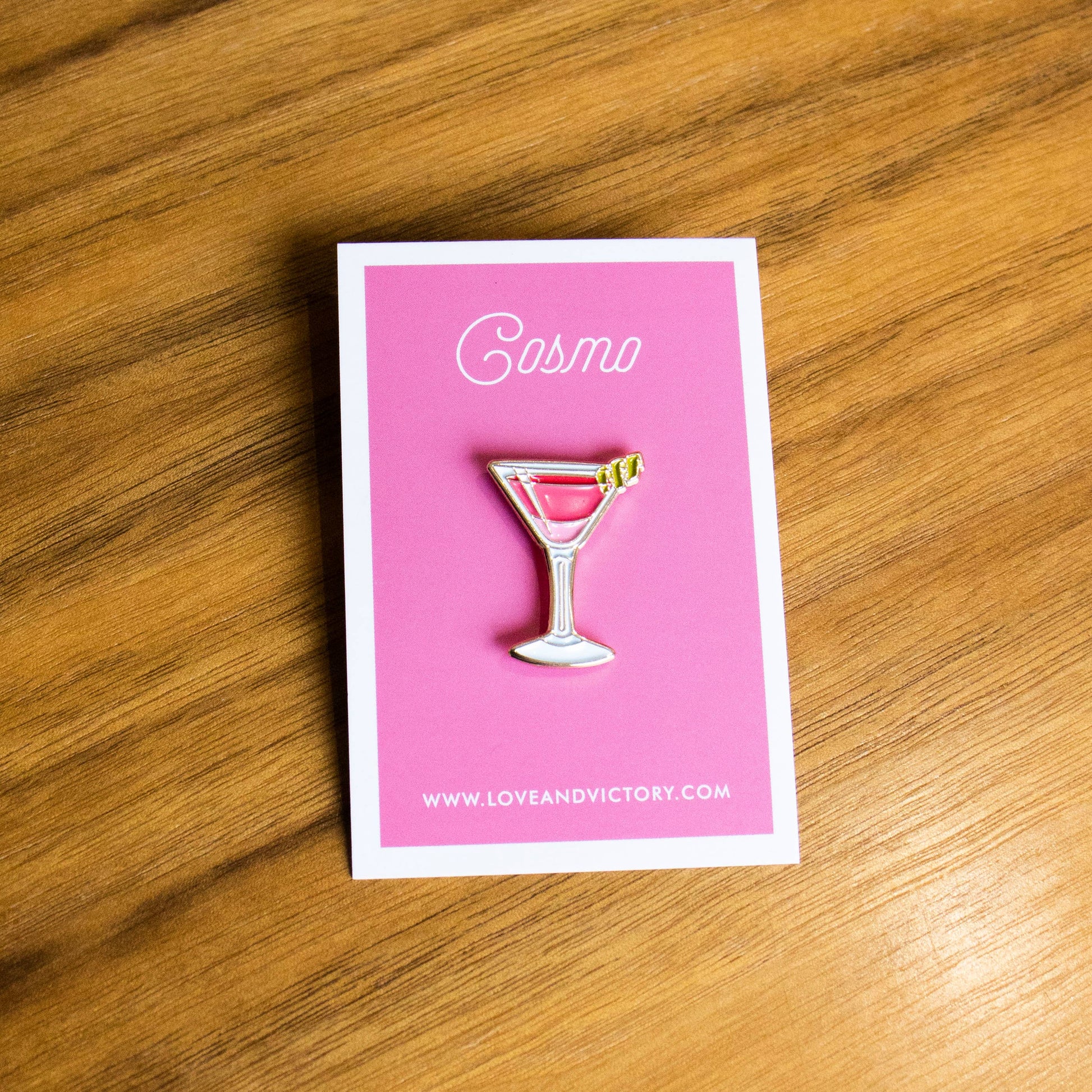 Cosmo Cocktail Pin