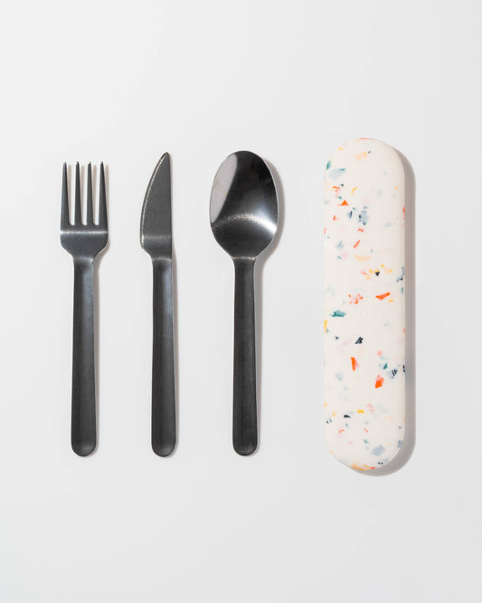 Porter Utensil Set - Terrazzo Cream