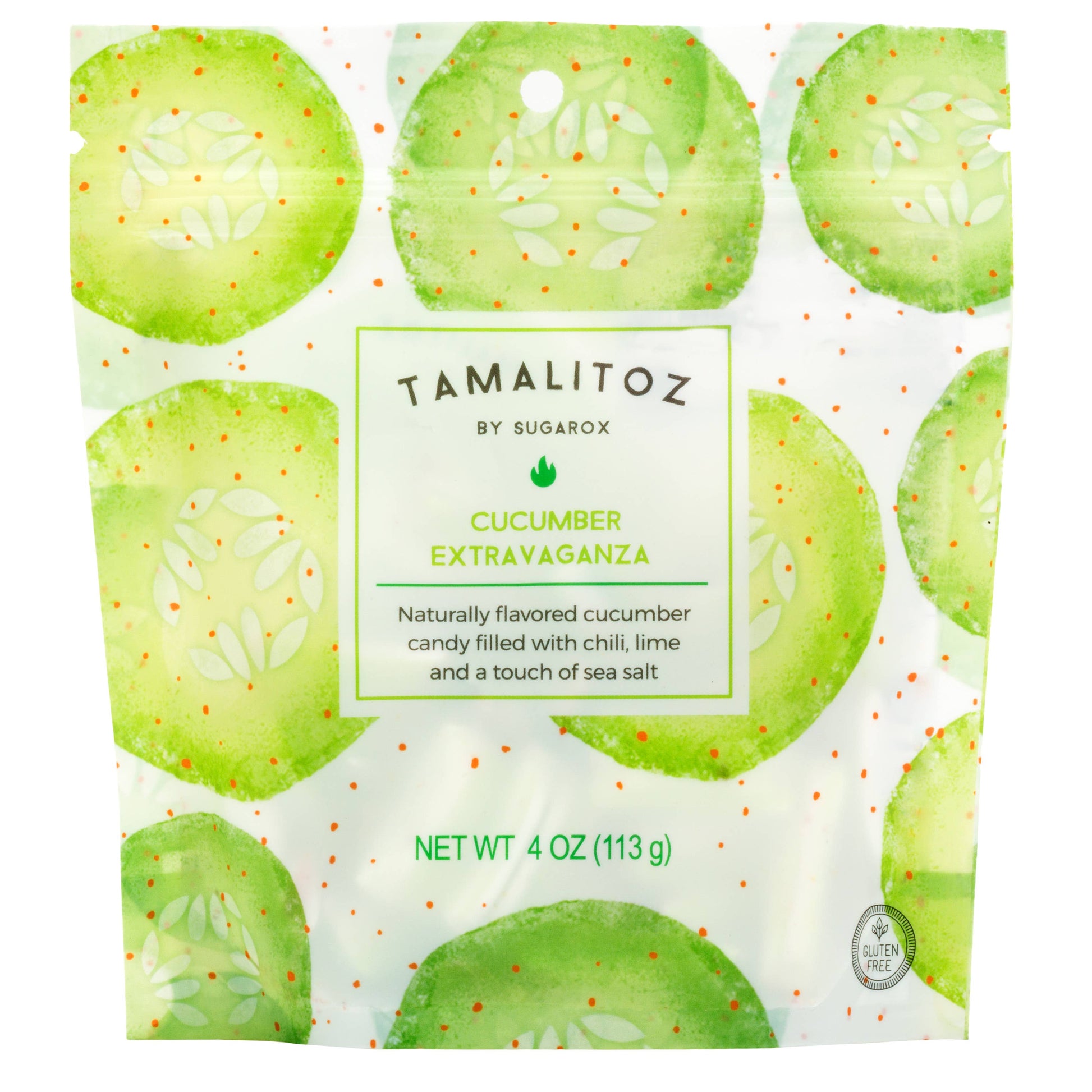 CUCUMBER EXTRAVAGANZA TAMALITOZ CANDY 12CT