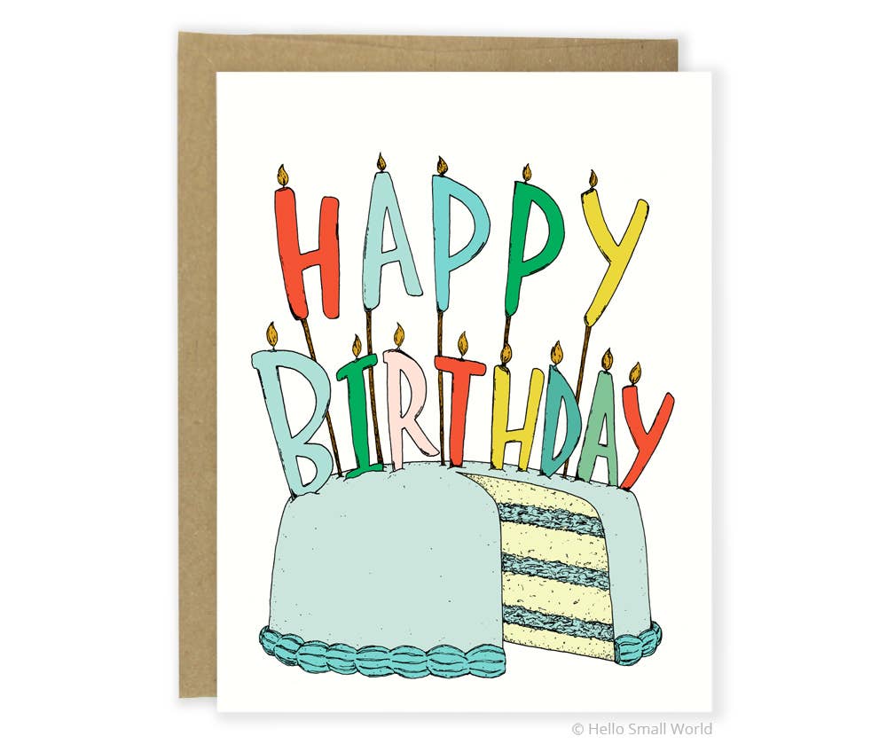 Birthday Candles Card