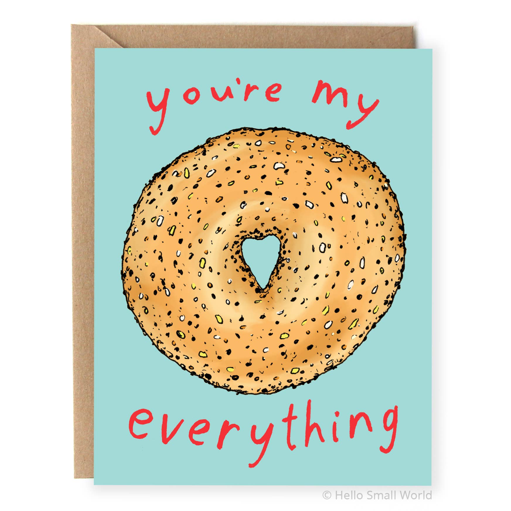 Everything Bagel Card