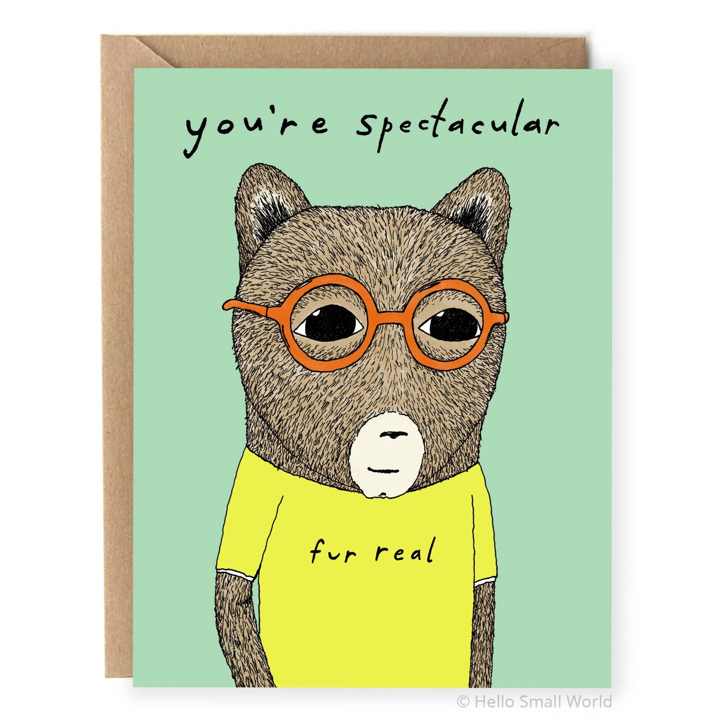 You're Spectacular Fur Reals Card