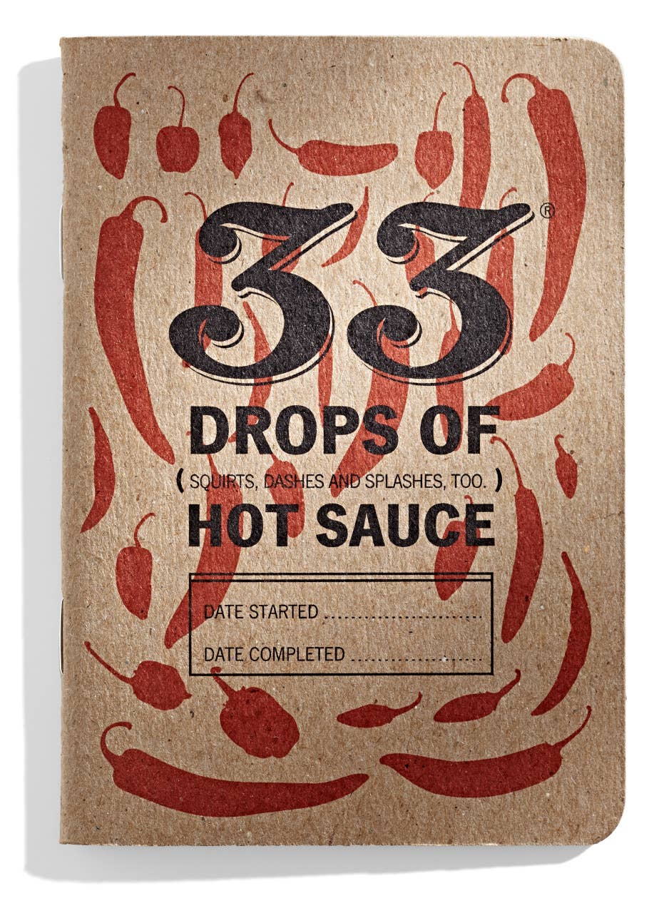 33 Drops Of Hot Sauce Journal