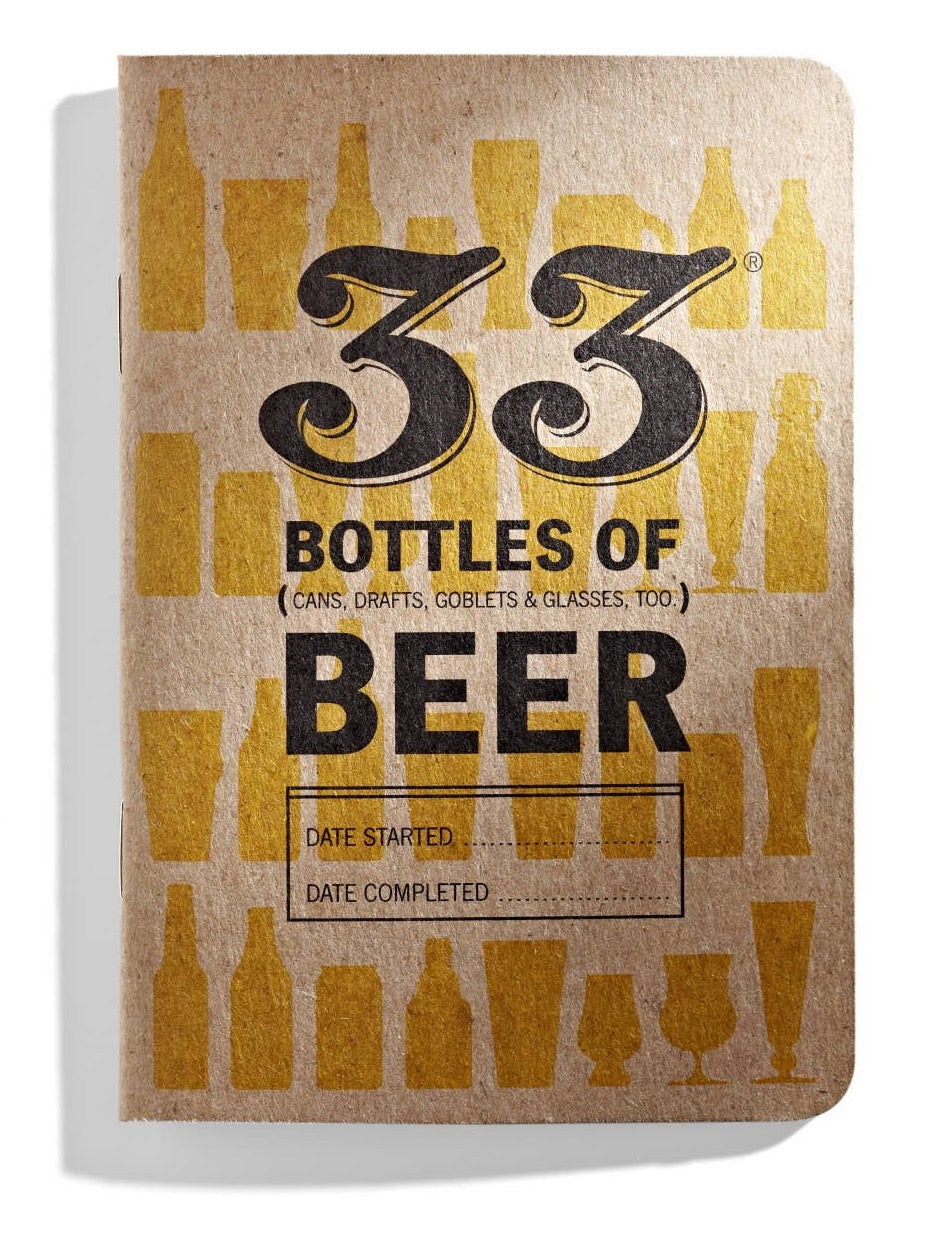 33 Bottles Of Beer Journal